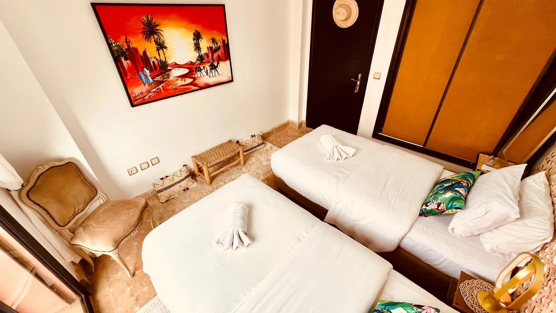 Maison D'Hote Angele Μαρακές Δωμάτια σε οικογενειακή κατοικία